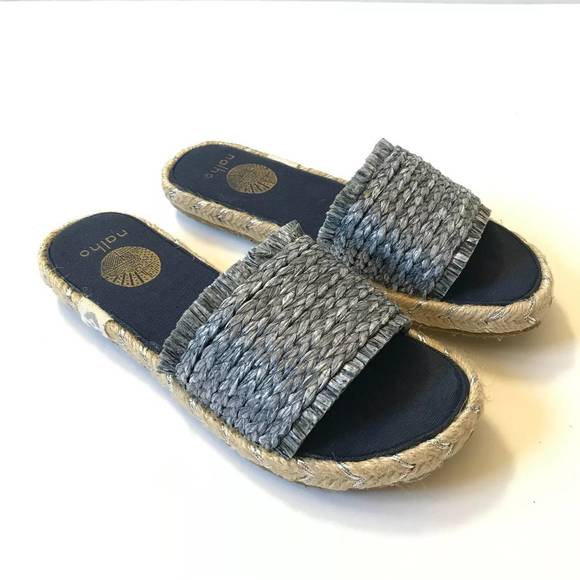 NEW NALHO women's meeka sandal in navy - Picture 1 of 4
